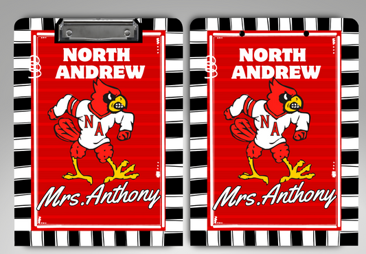 North Andrew Cardinals Clipboard