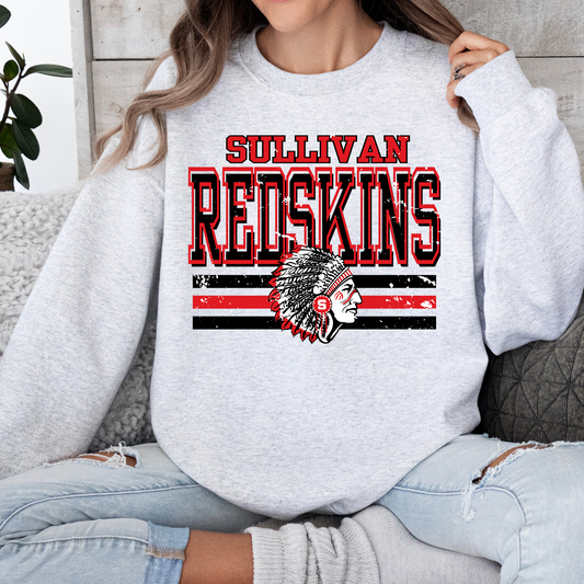 Sullivan Redskins DTF Transfer