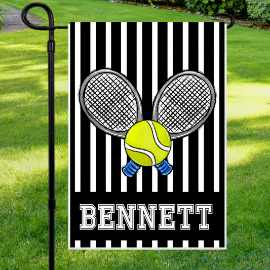 Tennis Garden Flag