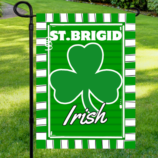 St.Brigid Irish Garden Flag