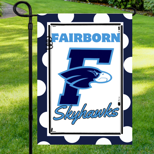 Fairborn Skyhawks Garden Flag