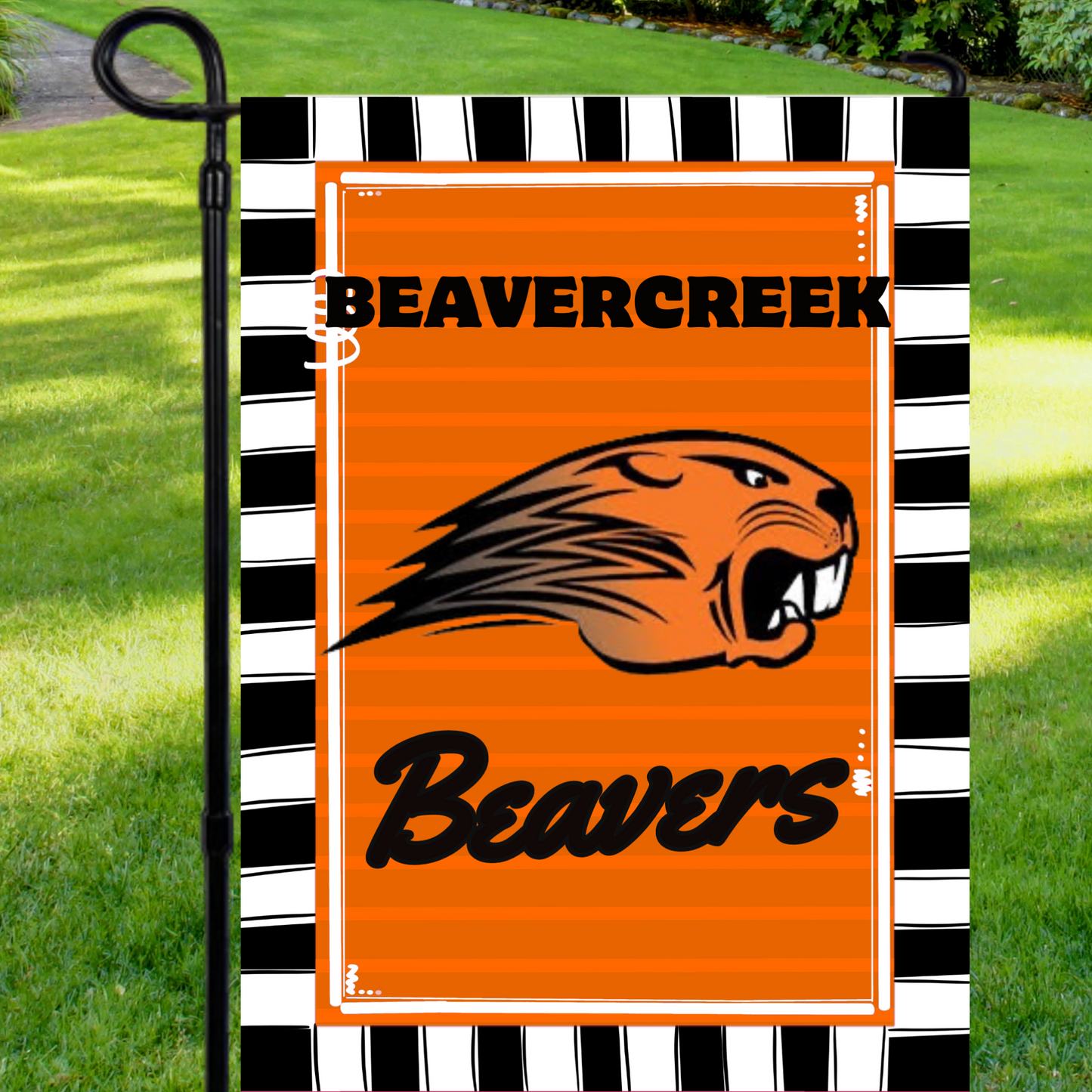 Beavercreek Beavers Garden Flag
