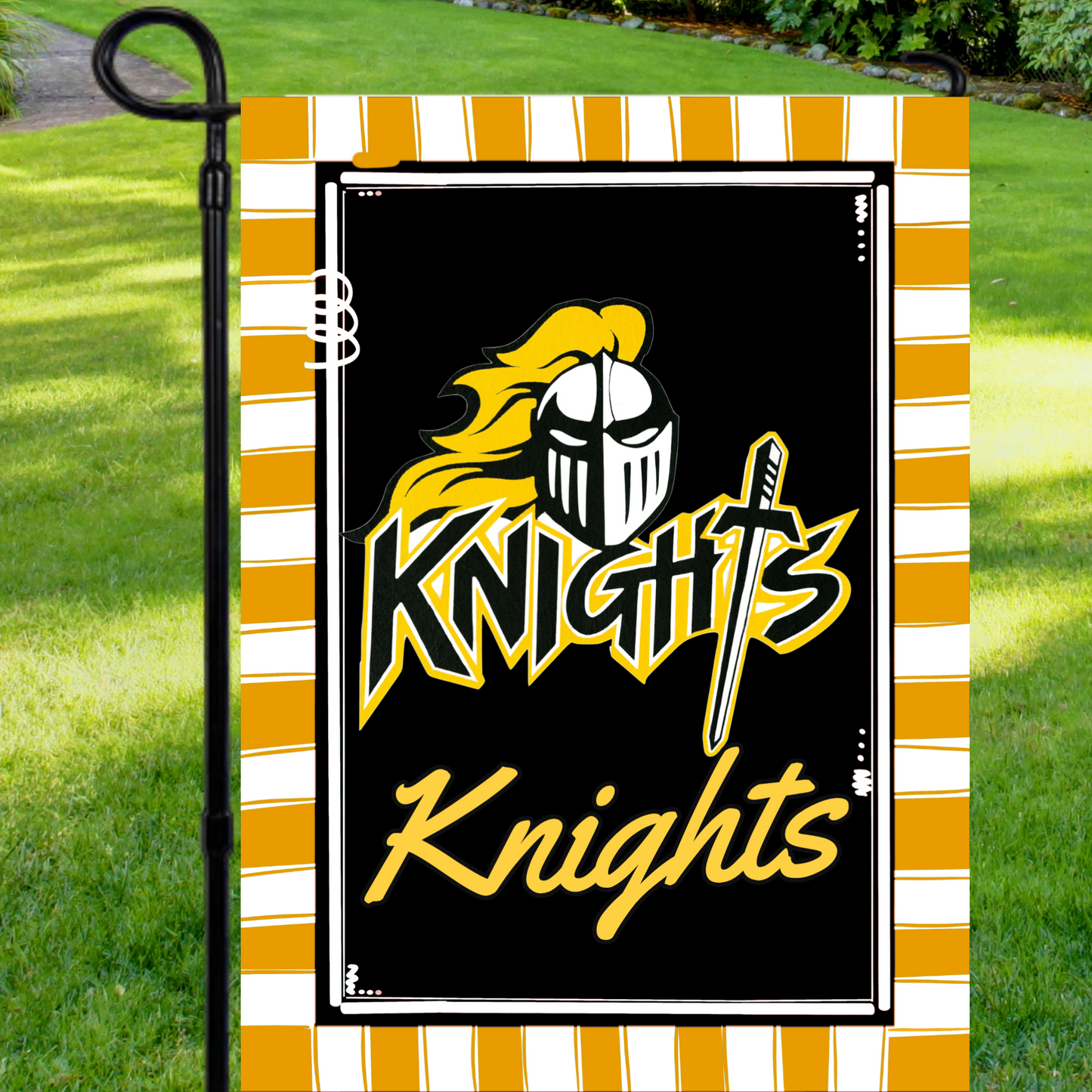 Knights Garden Flag