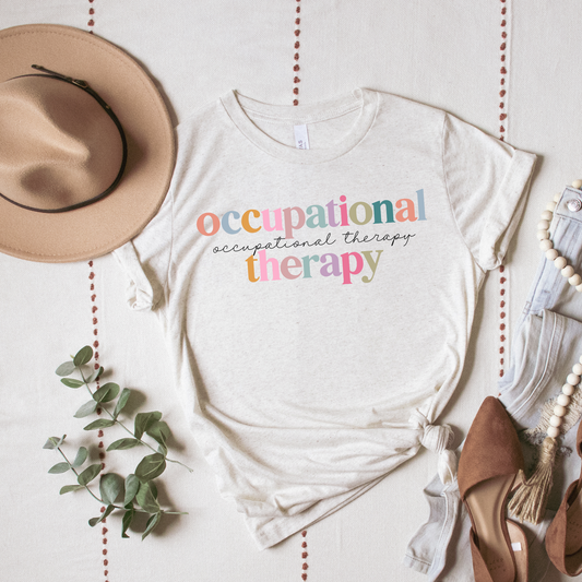 Occupational Therapy Watercolor Graphic Tee