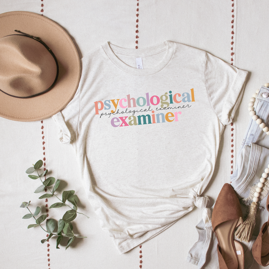 Psychological Examiner Watercolor Graphic Tee