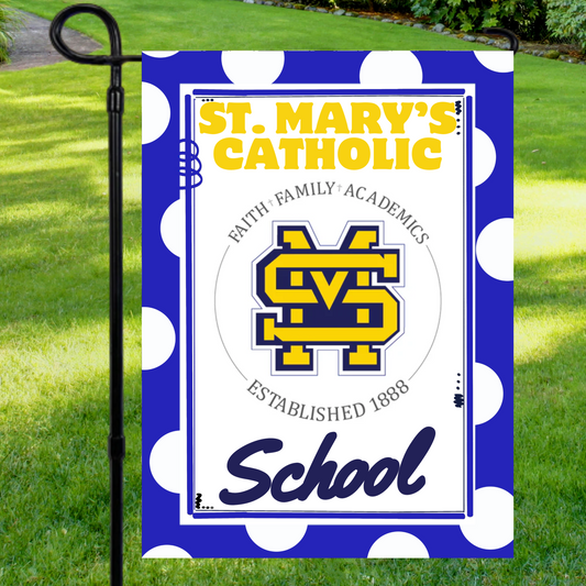 St. Mary's Catholic School Garden Flag