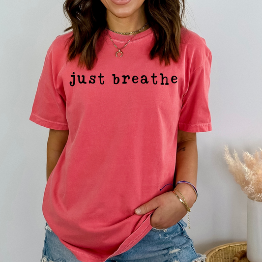 Just Breathe DTF Transfer