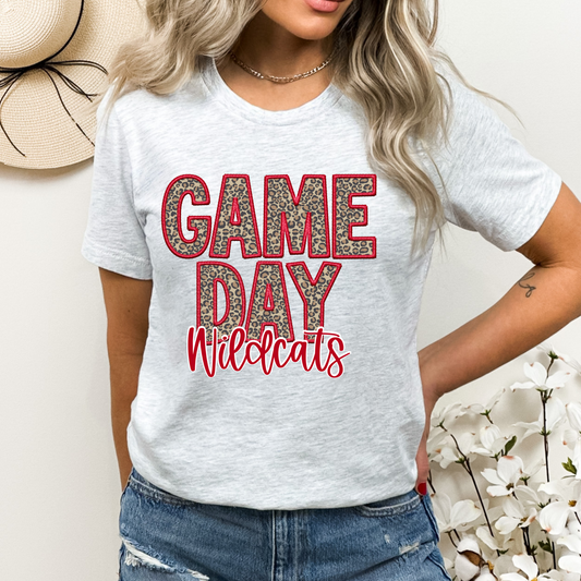 Game Day Wildcats Red DTF Transfer
