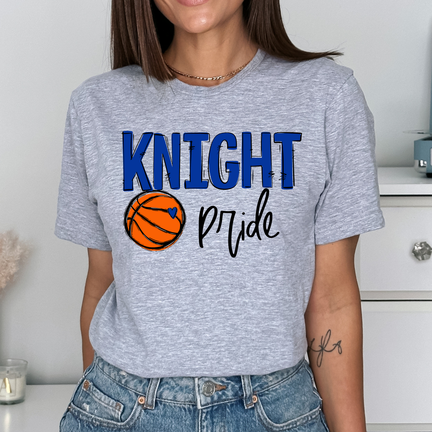 Knight Basketball DTF Transfer