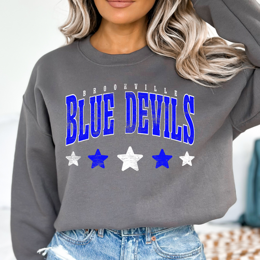 Brookville Blue Devils DTF Transfer