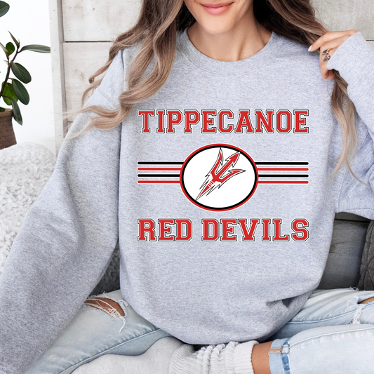 Tippecanoe Red Devils DTF Transfer