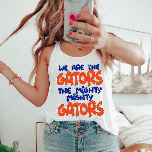We are the Gators DTF Transfer