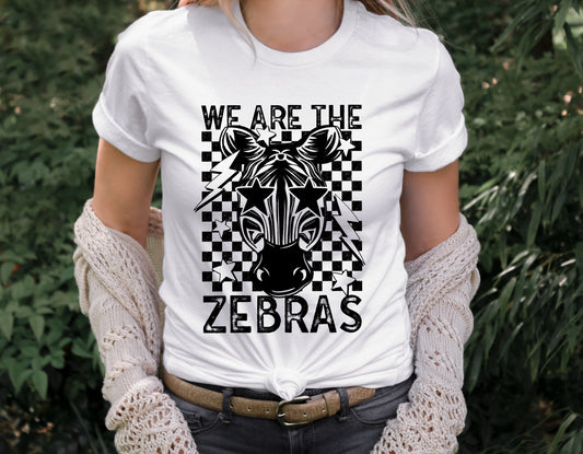 We Are The Zebras DTF Transfer