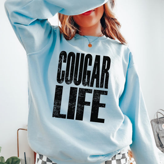 Cougar Life DTF Transfer