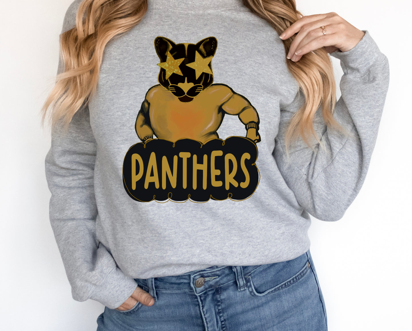 Panthers Preppy Graphic Tee