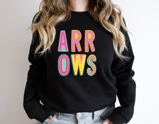 Arrows Colorful Graphic Tee
