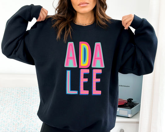 Adalee Colorful Graphic Tee