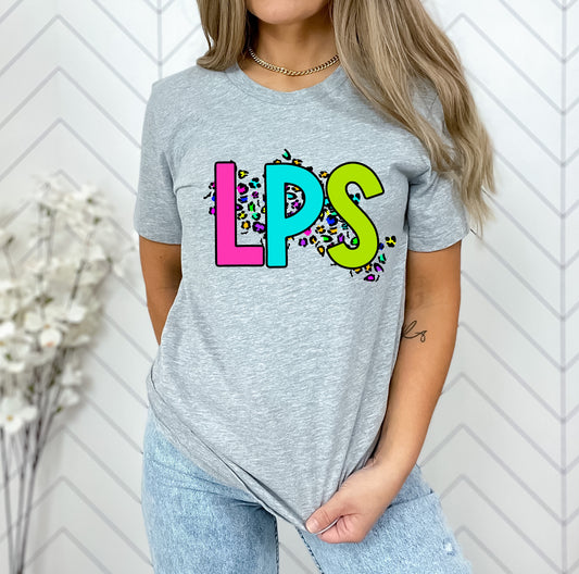 LPS Bright Neon Mascot Graphic Tee - DTG ONLY Tee