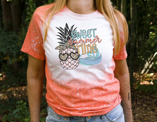 Sweet Summer Time Pineapple - Sublimation Transfer Sublimation