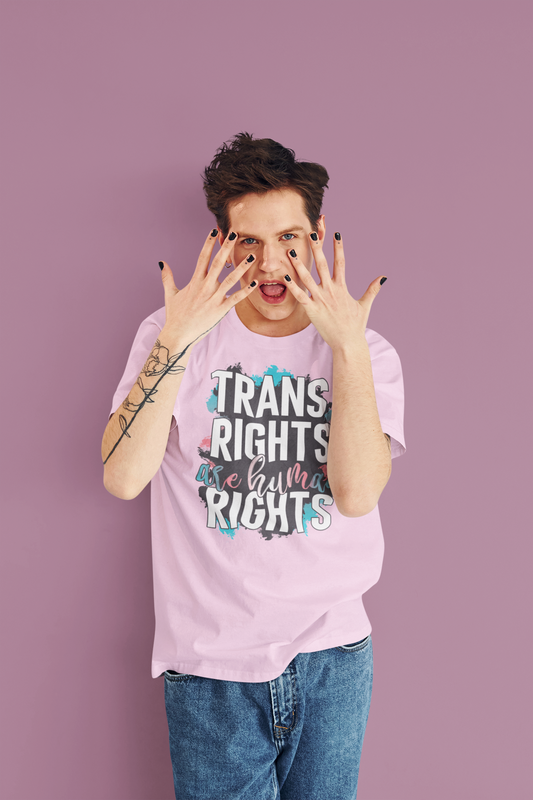 Trans Rights are Human Rights Pride Graphic Tee