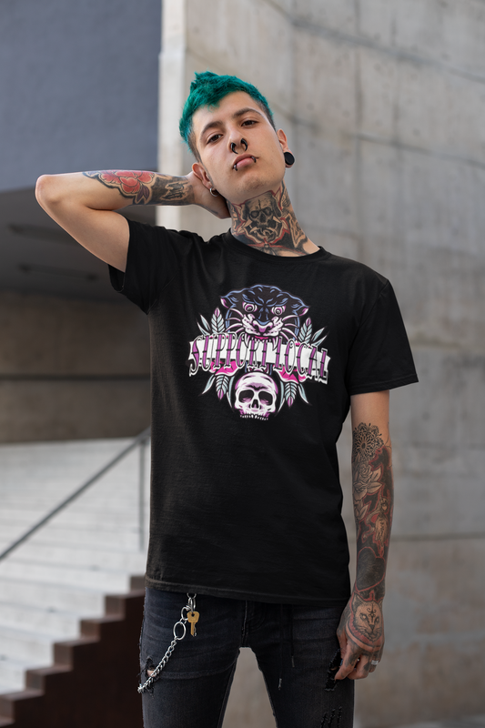 Support Local Tattoo Style Graphic Tee